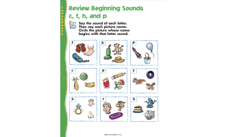 Consonants, Vowels, and Word Families Set 1 Printable Workbook