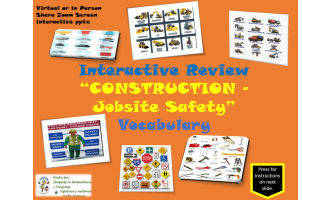 Construction Interactive Vocabulary Review Activity