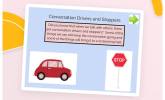 Conversation Drivers and Stoppers Boom Cards