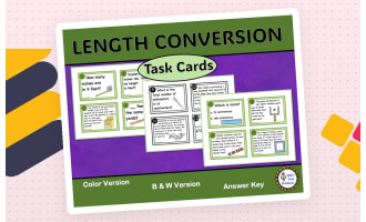 Converting Units of Length Task Cards