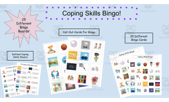 Coping Skills Bingo