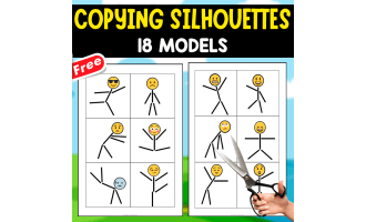 COPYING SILHOUETTES | 18 MODELS