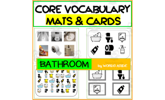 Core Semantics Mats + Cards: Bathroom Pack