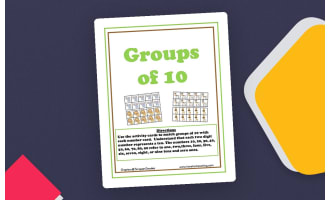 Counting Groups of 10 Activity