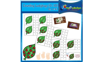 Counting Ladybugs Clip Cards (0-10) - EBOOK
