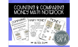 Counting Money & Making Change Math Interactive Notebook