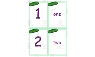 Counting + Numbers Game Card Set