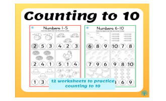 Counting objects upto 10