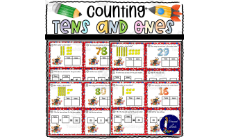 Counting Tens and Ones Task Cards