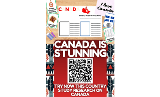Country Study on Canada - Project - Cards + Worksheet - North America