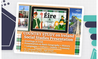 Country Study on Ireland - Geography Presentation