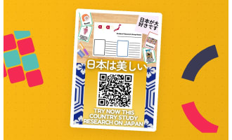 Country Study on Japan - Research project with Worksheet and Cards