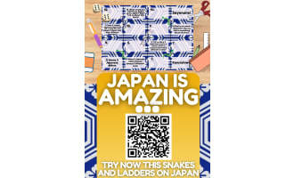Country Study on Japan - Snakes and Ladders Board Game PDF