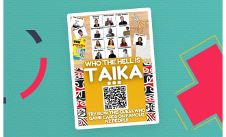 Country Study on New Zealand - Guess Who Game Cards PDF Printable