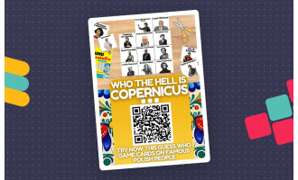 Country Study on Poland - Guess Who Cards Game on Famous Polish People