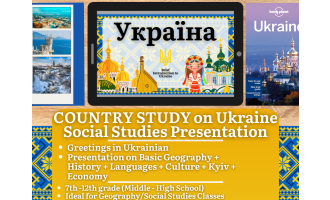 Country Study on Ukraine - Geography Presentation