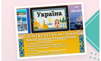 Country Study on Ukraine - Geography Presentation