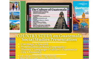 Country Study Presentation - Guatemala - Central America - Geography