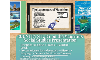 Country Study Presentation - Mauritius - Geography - Africa