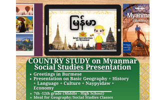 Country Study Presentation - Myanmar - Geography - Southeast Asia