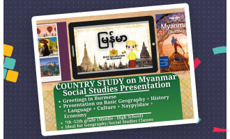 Country Study Presentation - Myanmar - Geography - Southeast Asia
