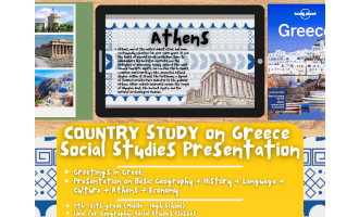 Country Study Presentation on Greece - Southern Europe