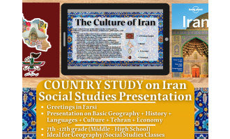 Country Study Presentation on Iran - West Asia - Middle East