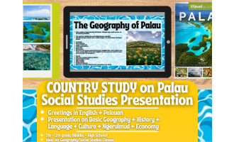 Country Study Presentation - Palau - Geography - Oceania