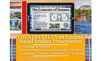 Country Study Presentation - Panama - Geography - Central America