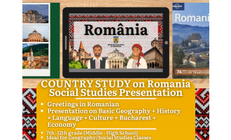 Country Study Presentation - Romania - Eastern Europe - Geography