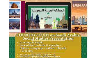 Country Study Presentation - Saudi Arabia - Middle East - West Asia