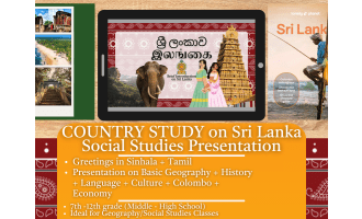 Country Study Presentation - Sri Lanka - South Asia - Geography