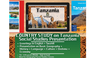 Country Study Presentation - Tanzania - Geography - East Africa