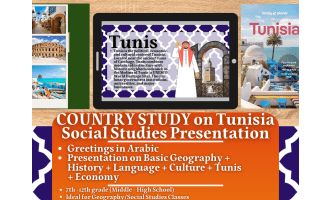 Country Study Presentation - Tunisa - North Africa - Maghreb