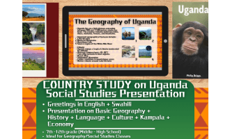 Country Study Presentation - Uganda - Geography - East Africa