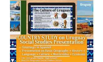 Country Study Presentation - Uruguay - South America - Geography