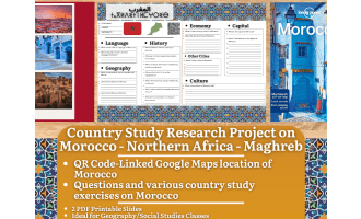 Country Study Research Project on Morocco - North Africa - Maghreb