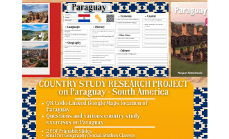 Country Study Research Project  - Paraguay - South America