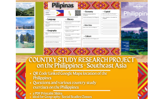 Country Study Research Project - Philippines - Southeast Asia