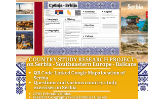 Country Study Research Project - Serbia - Southeast Europe - Balkans