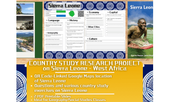 Country Study Research Project - Sierra Leone - West Africa