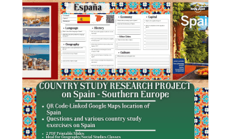 Country Study Research Project - Spain - Southern Europe
