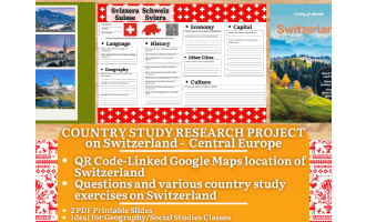Country Study Research Project - Switzerland - Central Europe