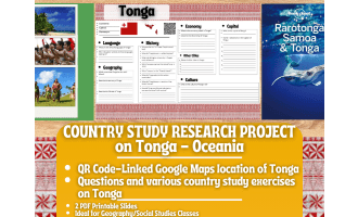 Country Study Research Project - Tonga - Oceania