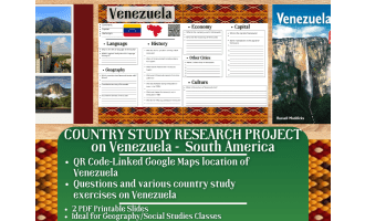 Country Study Research Project - Venezuela - South America