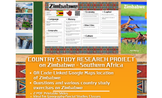Country Study Research Project - Zimbabwe - Social Studies - Africa