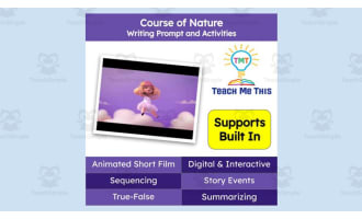 Course of Nature Animated Writing Activity | Short Film