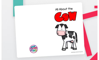 Cow Life Cycle Adapted Book – Special Ed