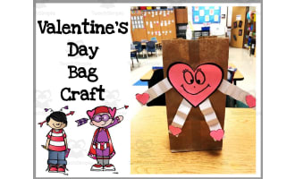 Craft: Valentine's Day Bag Craft