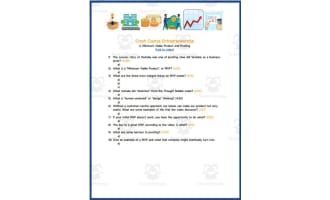 Crash Course: Entrepreneurship #6 Minimum Viable Product and Pivoting Worksheet